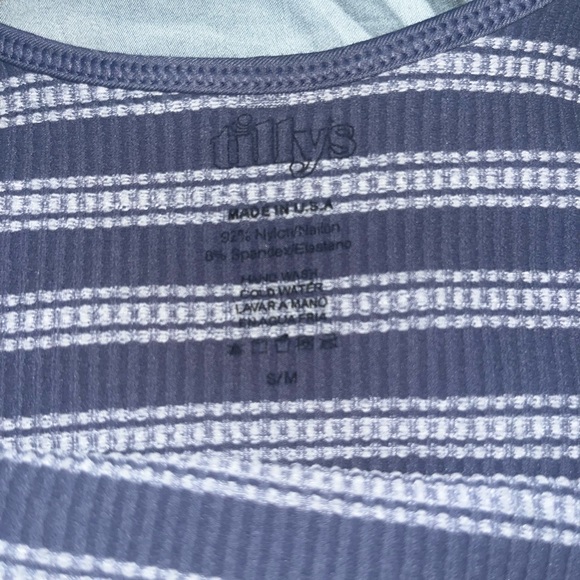 Tilly’s striped navy and white tank top, s/m - Picture 3 of 3